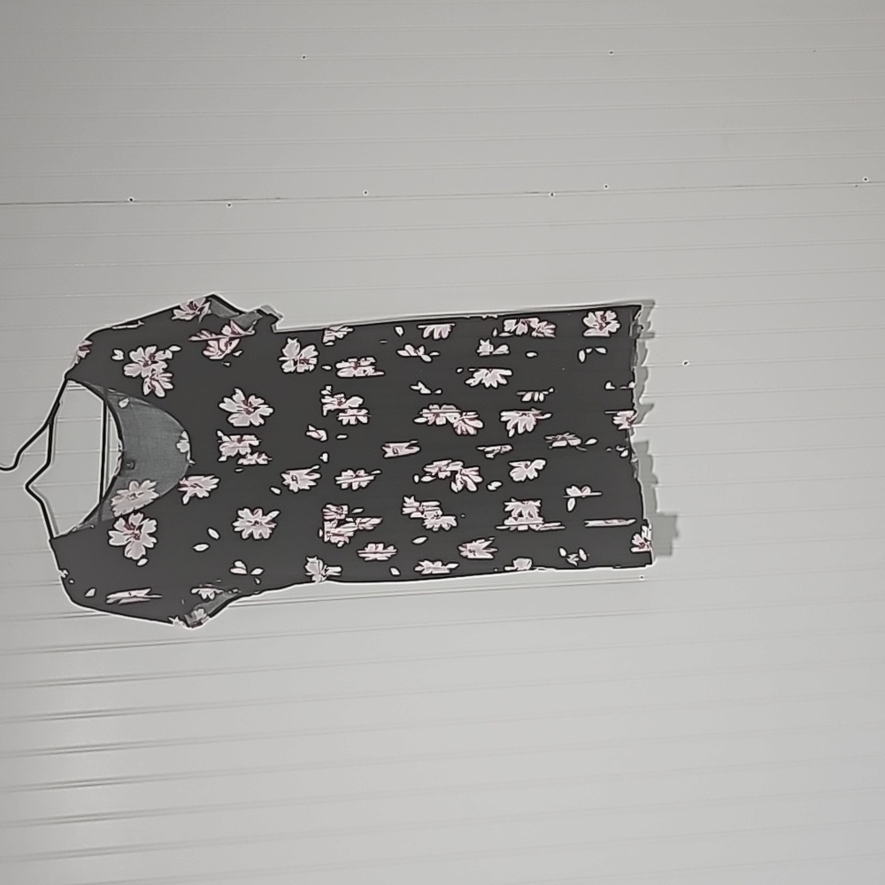 Torrid black with pink flower babydol dress